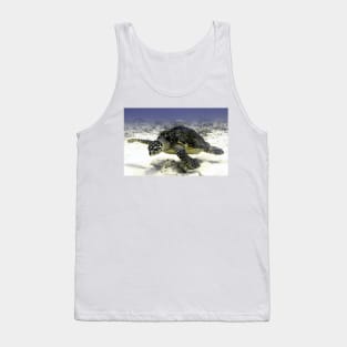 Caribbean Sea Turtle Tank Top